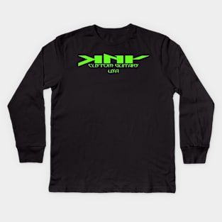 KNY lime Kids Long Sleeve T-Shirt